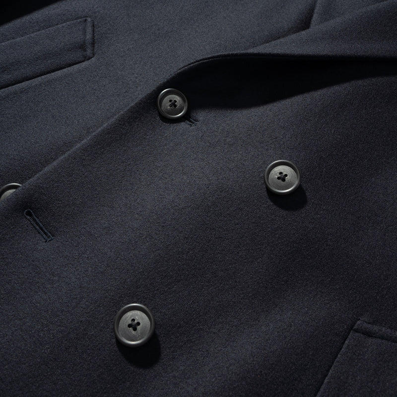 Optima16.5 Merino Jersey オーバーサイズ ダブルチェスター コスモネイビー