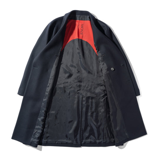 Optima16.5 Merino Jersey オーバーサイズ ダブルチェスター コスモネイビー