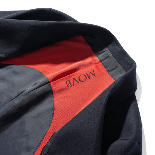 Optima16.5 Merino Jersey オーバーサイズ ダブルチェスター コスモネイビー