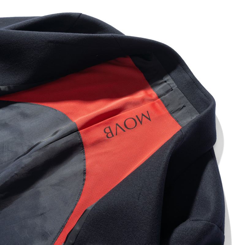 Optima16.5 Merino Jersey オーバーサイズ ダブルチェスター コスモネイビー