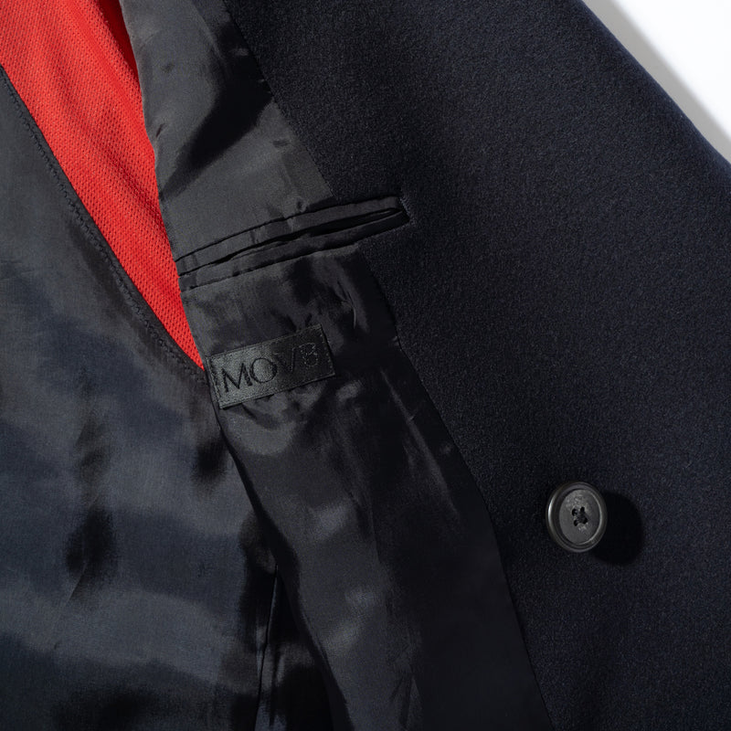 Optima16.5 Merino Jersey オーバーサイズ ダブルチェスター コスモネイビー