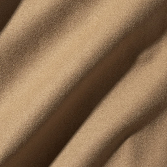 Optima16.5 Merino Jersey オーバーサイズ ダブルチェスター キャメル