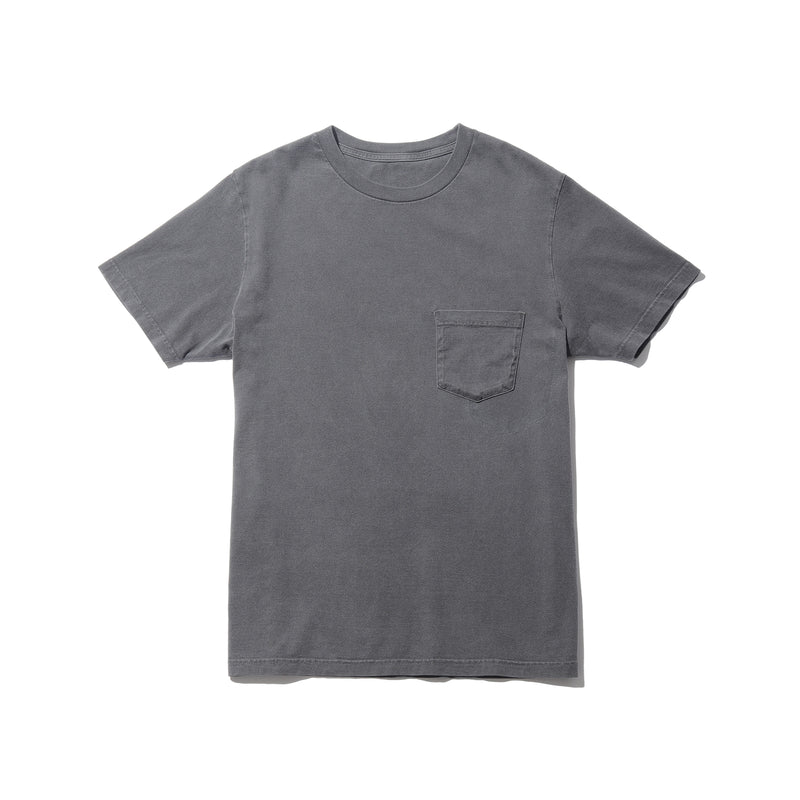 干場×サトシーノが作るユーズド加工Tシャツ T-3 ブラック – MINIMAL