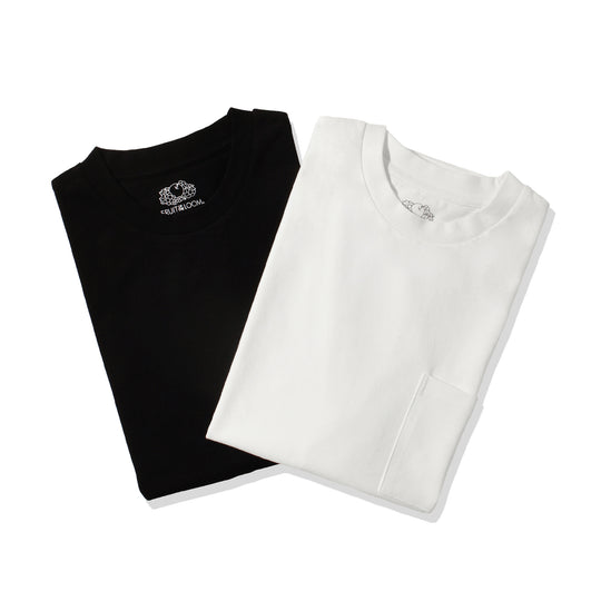 「DIRECTED BY TSUYOSHI NOGUCHI & YOSHIMASA HOSHIBA」 Heavyweight 2-Pack Pocket Tees by FTL