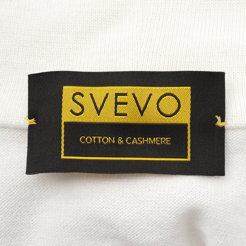 SVEVO ニットフードベスト ホワイト