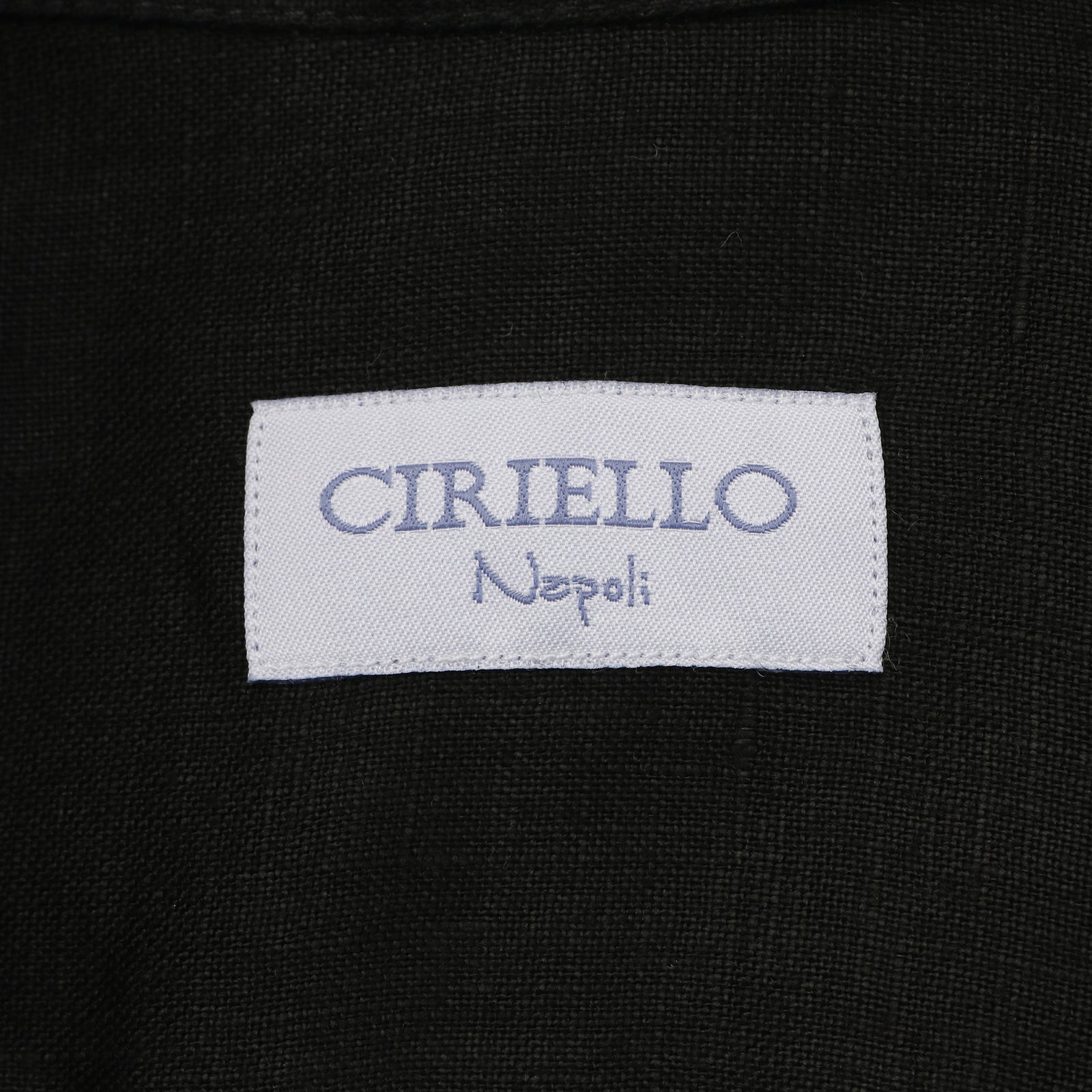 【新品未使用】〈チリエッロ〉カプリシャツ　タグ付 リネン カプリシャツ（シャツ）｜CIRIELLO（チリエッロ