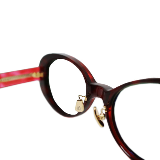 GEFFEN サングラス RED CLEAR DEMI / CLEAR LIGHT MIRROR LENS