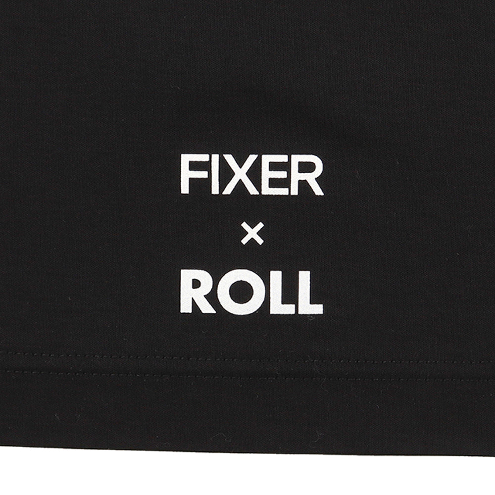 fixer ロゴ　Tシャツ　黒　L 美品 fixer ロゴ Tシャツ 黒 L 美品