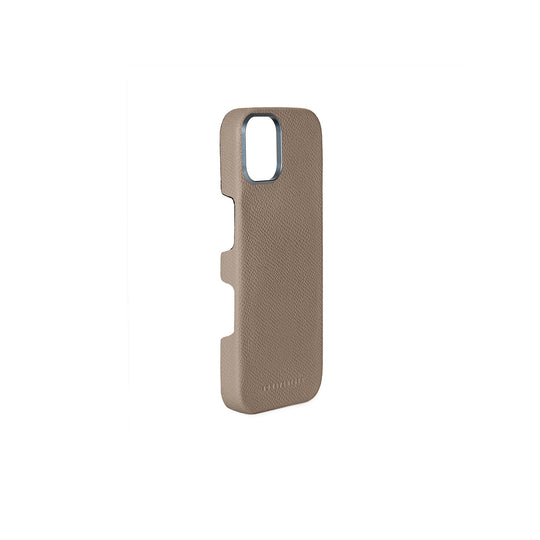バックカバーケース ノービレレザー(iPhone 17) エトープ