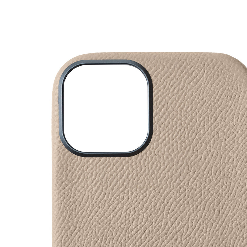 バックカバーケース ノービレレザー(iPhone 17) グレージュ – MINIMAL