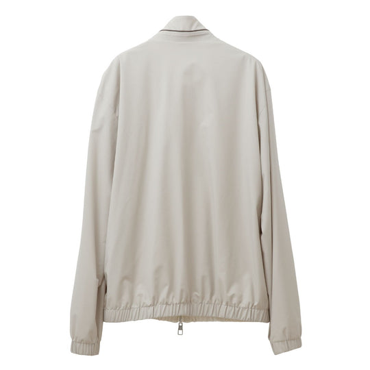 スタンドカラーリバーシブルブルゾン