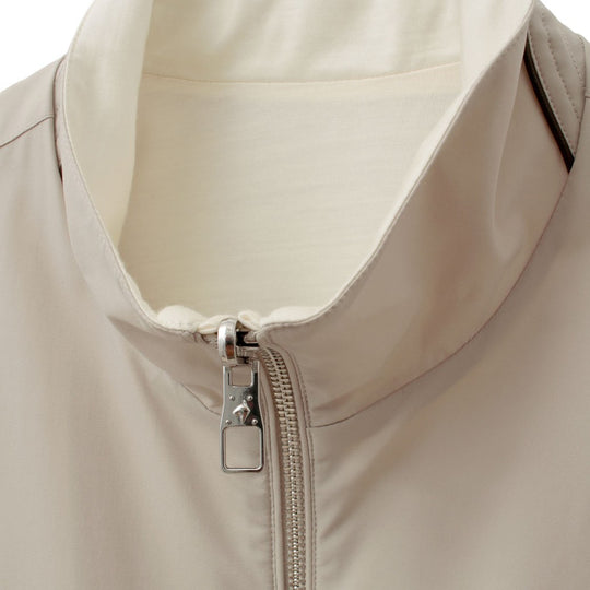 スタンドカラーリバーシブルブルゾン