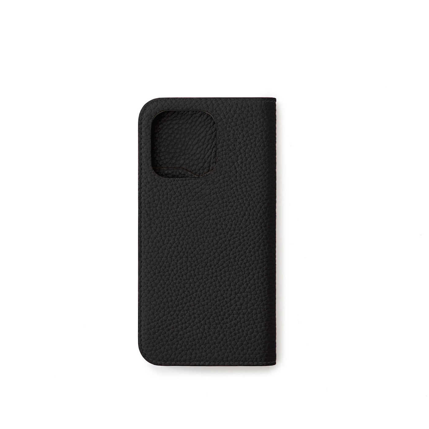 ダイアリーケース(iPhone 14 Pro)シュリンクレザー ブラック – MINIMAL