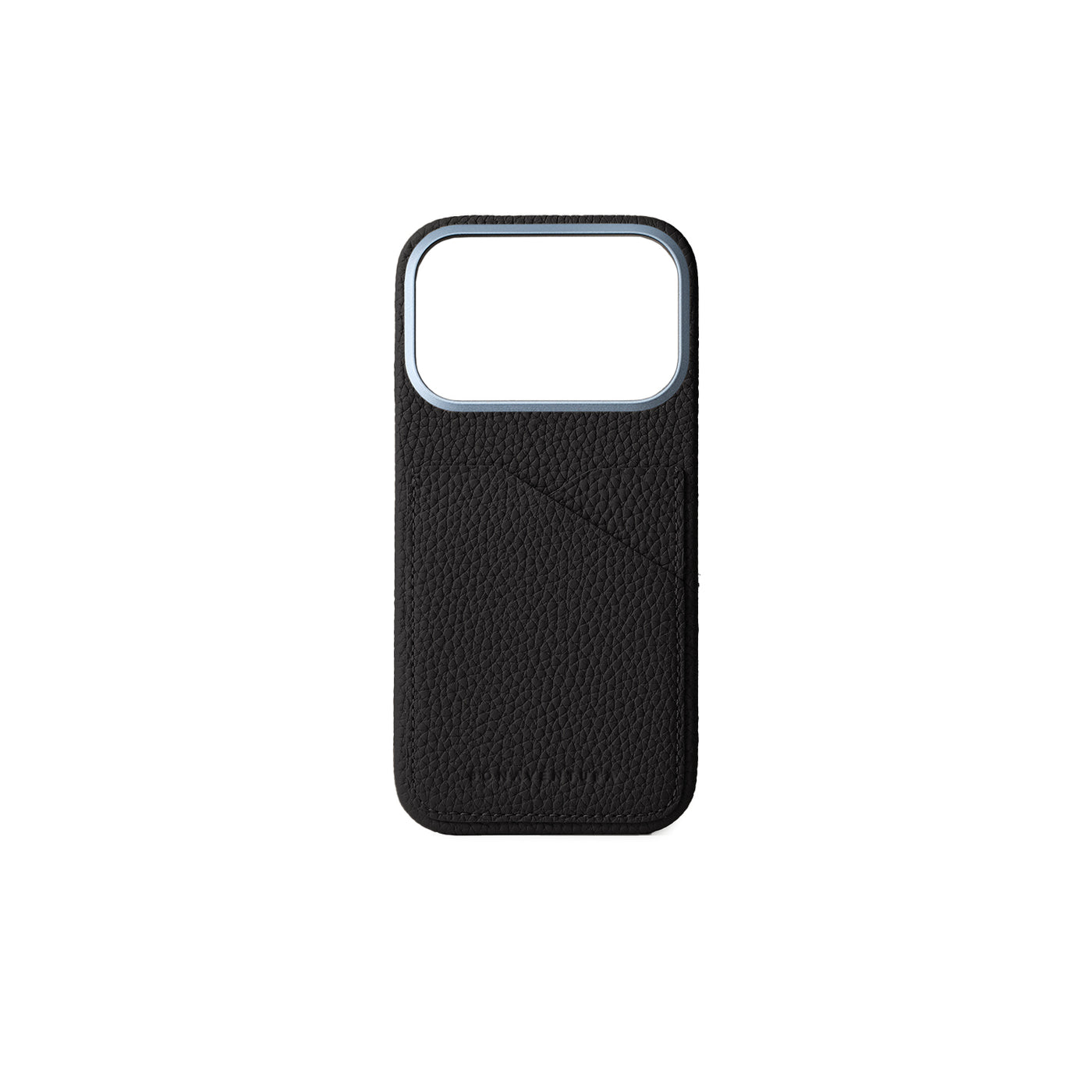バックカバーケース シュリンクレザー(iPhone 17 Pro) ブラック