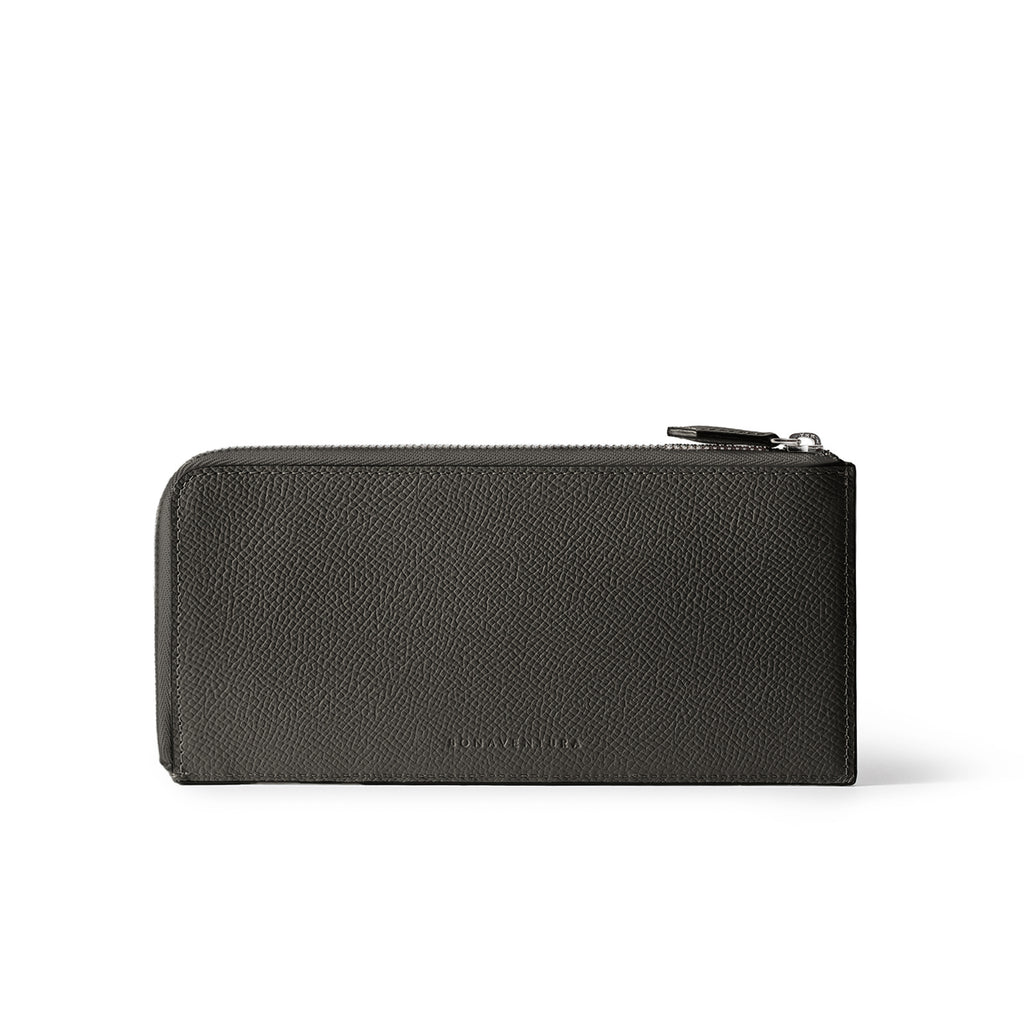 【値下げ】極美品 ボナベンチュラ L字ジップ ウォレット エンボスクロコ レザー ロング L字ジップ ウォレット ノブレッサ × エンボスクロコレザー