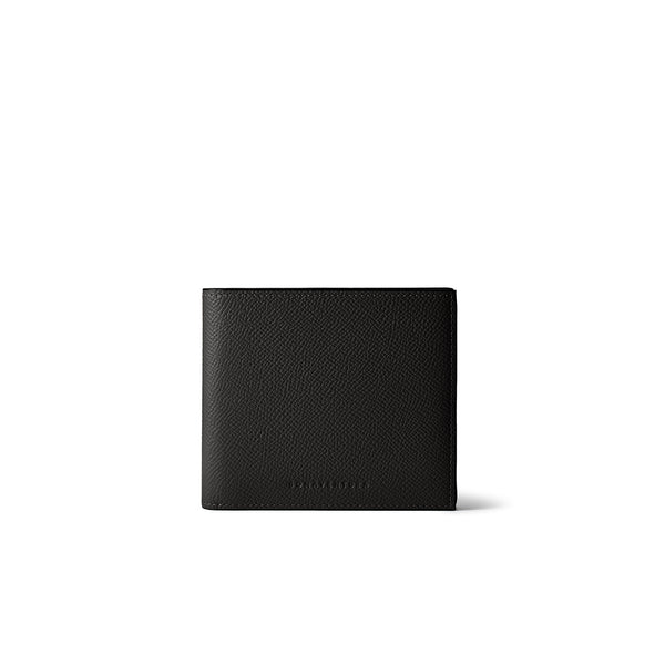 メンズ バイフォールド ウォレット ノブレッサ × エンボスクロコレザー ブラック