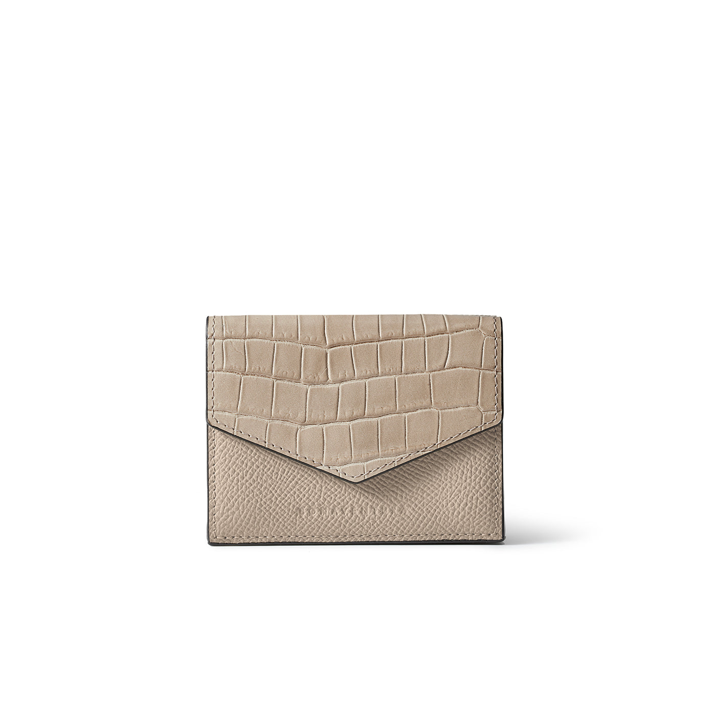 BONAVENTURA グレージュ ノブレッサ クロコ 財布