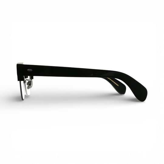 CRYPT サングラス BLACK × SILVER / CLEAR LIGHT MIRROR LENS