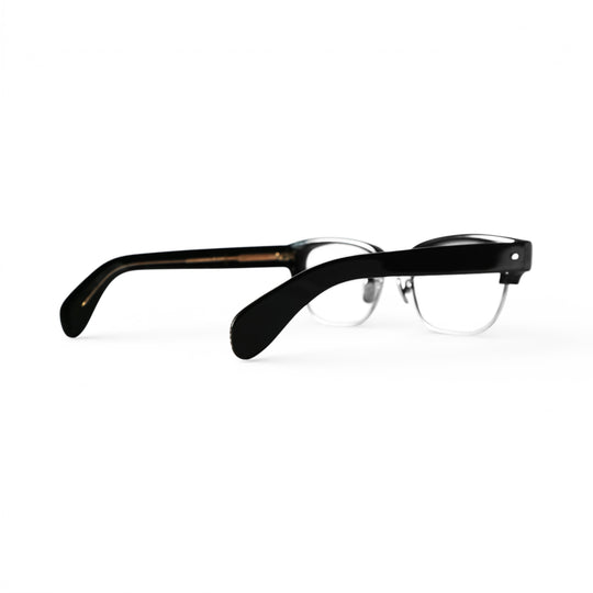 CRYPT サングラス BLACK × SILVER / CLEAR LIGHT MIRROR LENS