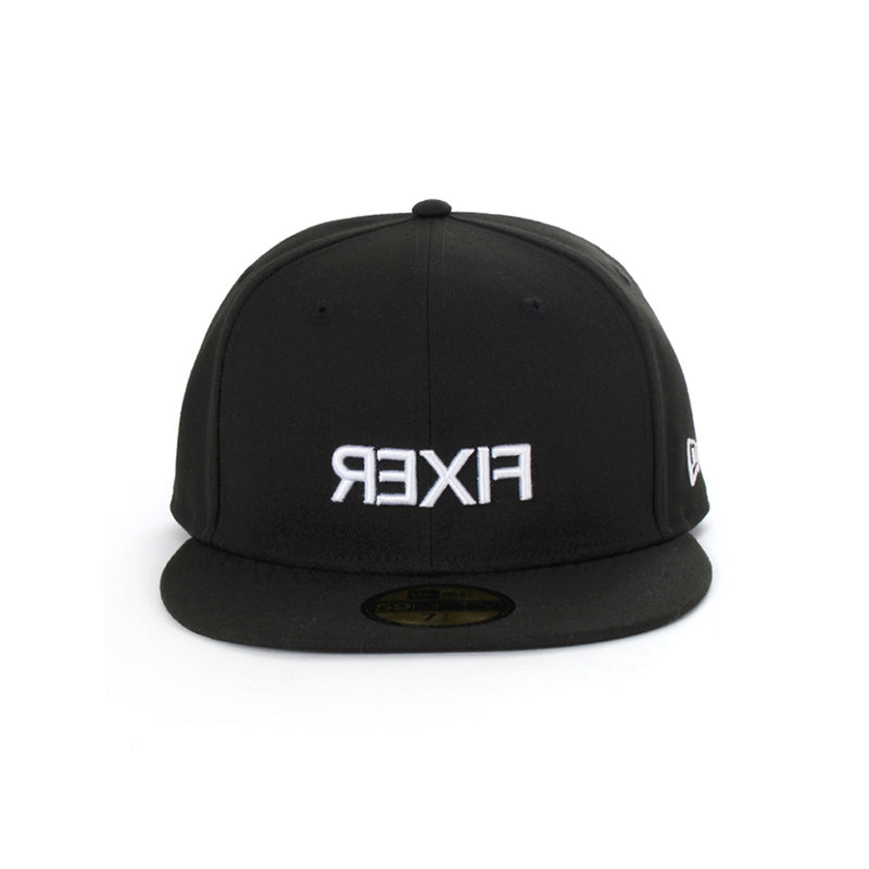 FIXER × NEW ERA 59FIFTY® FNE-07 BLACK × WHITE – MINIMAL WARDROBE