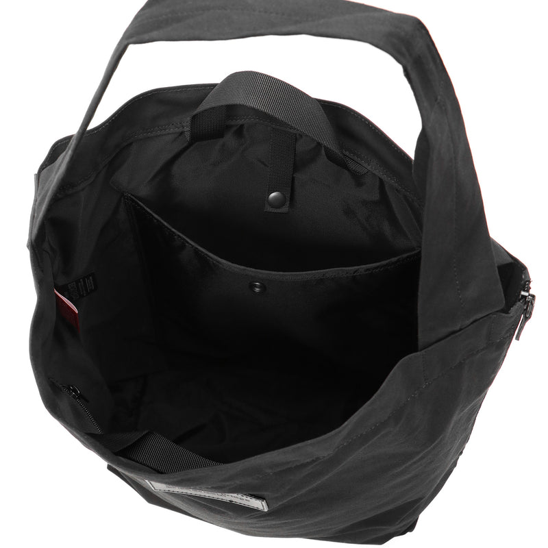 RAFFERTY TOTE (L) VENTILE FABRIC BLACK