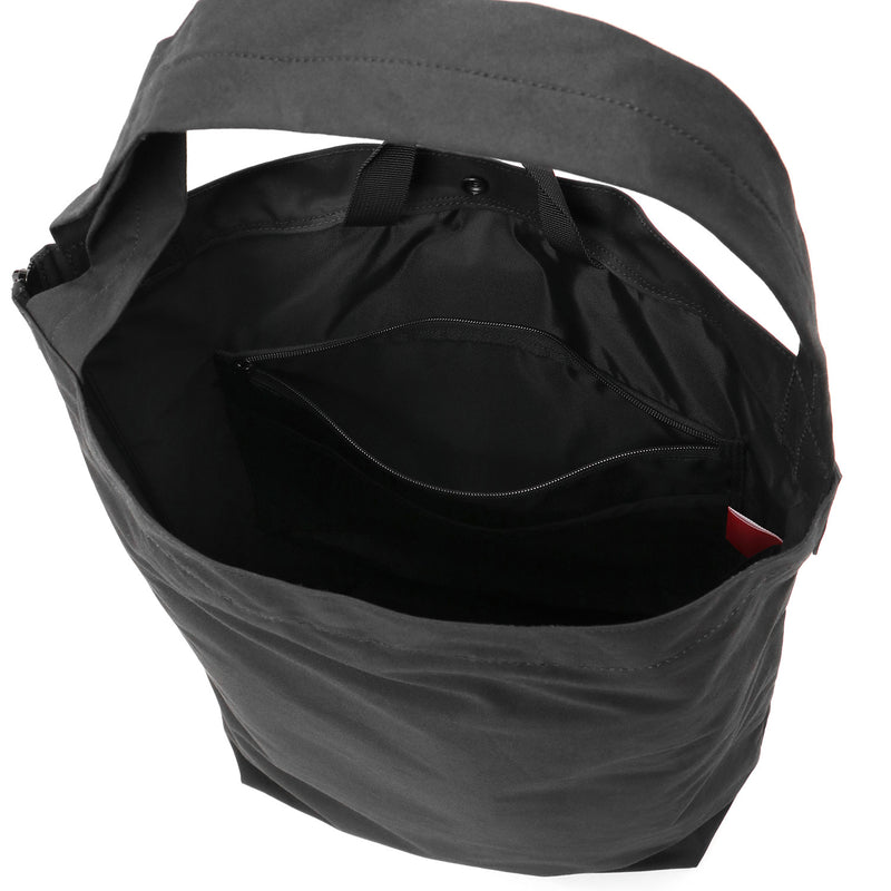 RAFFERTY TOTE (L) VENTILE FABRIC BLACK