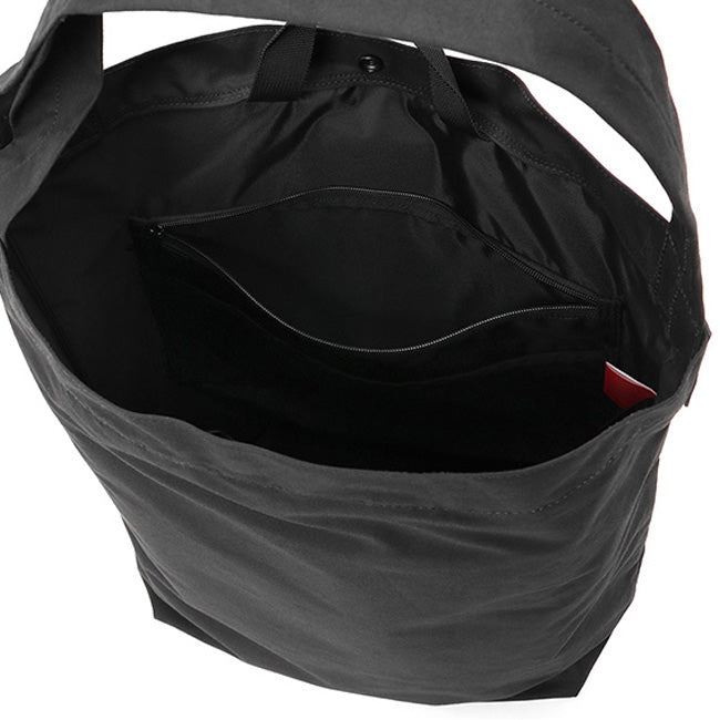 RAFFERTY TOTE (L) VENTILE FABRIC BLACK