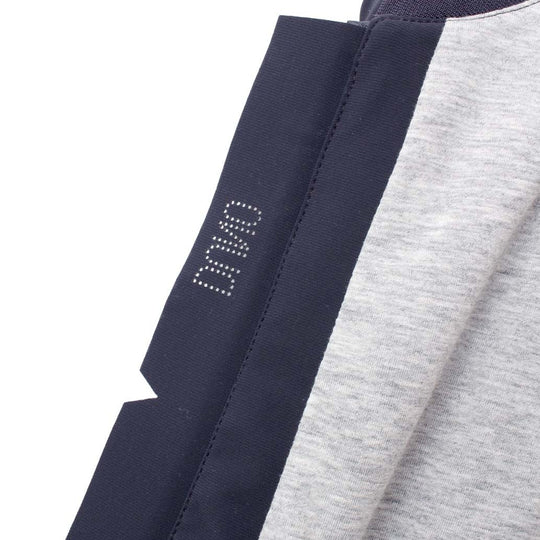 テックナイロン リブカラーブルゾン