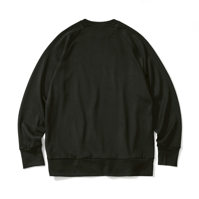 ラグランロンT ブラック