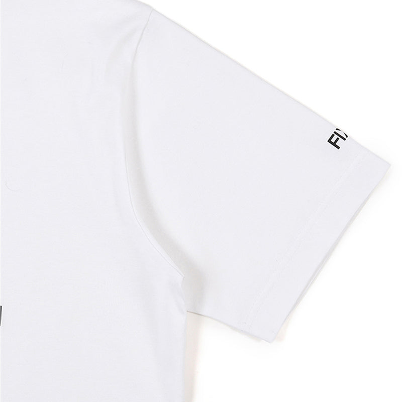 ROLL × FIXER ROLL Logo Print T-shirt プリント Tシャツ ホワイト
