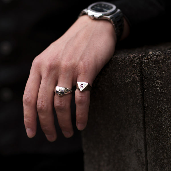 SKULL RING 925 SILVER