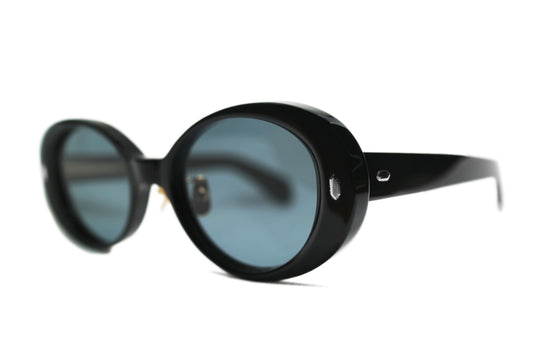 GEFFEN サングラス BLACK / BLACK SMOKE LENS