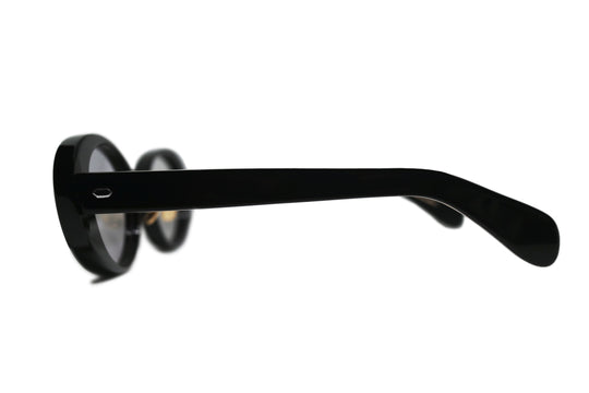 GEFFEN サングラス BLACK / BLACK SMOKE LENS