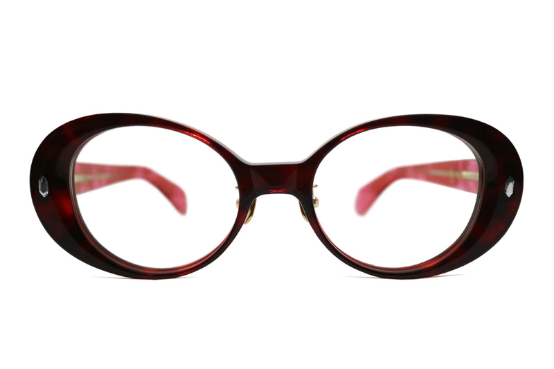 GEFFEN サングラス RED CLEAR DEMI / CLEAR LIGHT MIRROR LENS