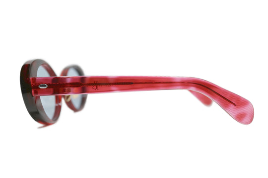 GEFFEN サングラス RED CLEAR DEMI / LIGHT BLUE LENS