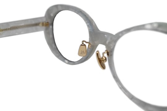 GEFFEN サングラス WHITE PEARL / CLEAR LIGHT MIRROR LENS