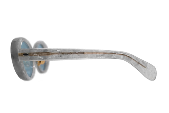GEFFEN サングラス WHITE PEARL / LIGHT BLUE LENS