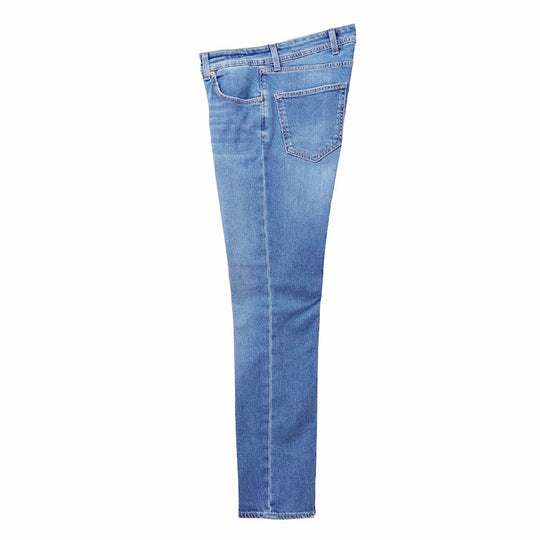 26SS RIBOT コットン ストレッチ スリム デニムパンツ インディゴ