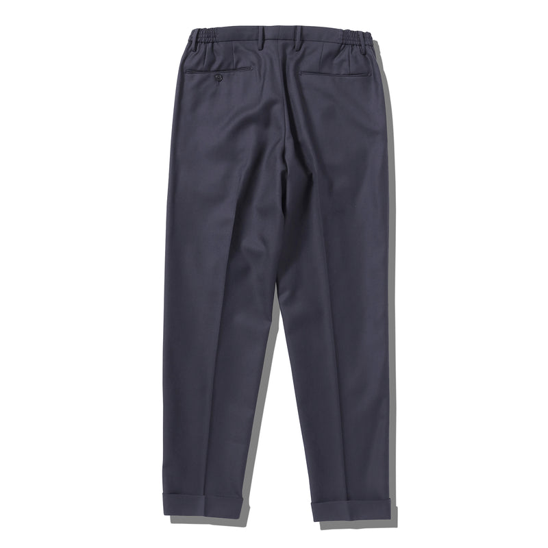 Twill Easy Trousers 【TECHWOOL®】ウォッシャブルツイル ネイビー