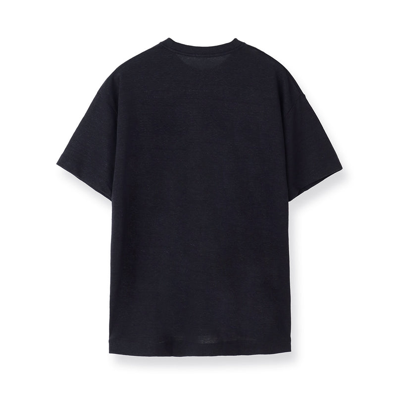 リネンジャージー ビッグTシャツ ネイビー – MINIMAL WARDROBE