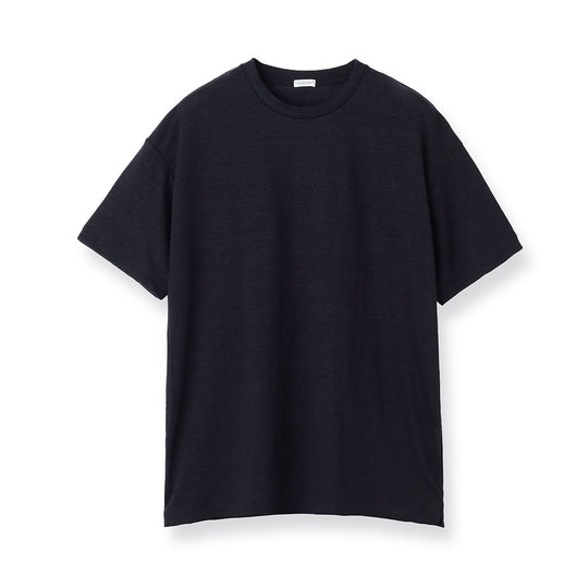 リネンジャージー ビッグTシャツ ネイビー