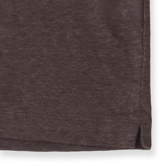リネンジャージー ビッグTシャツ オーク