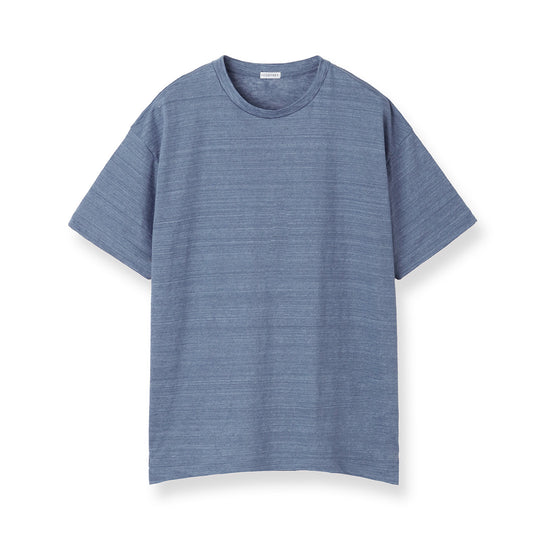 リネンジャージー ビッグTシャツ スレートブルー