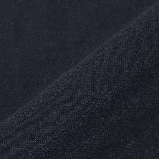 リネンジャージー カーディガン ネイビー