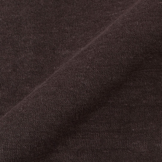 リネンジャージー カーディガン オーク