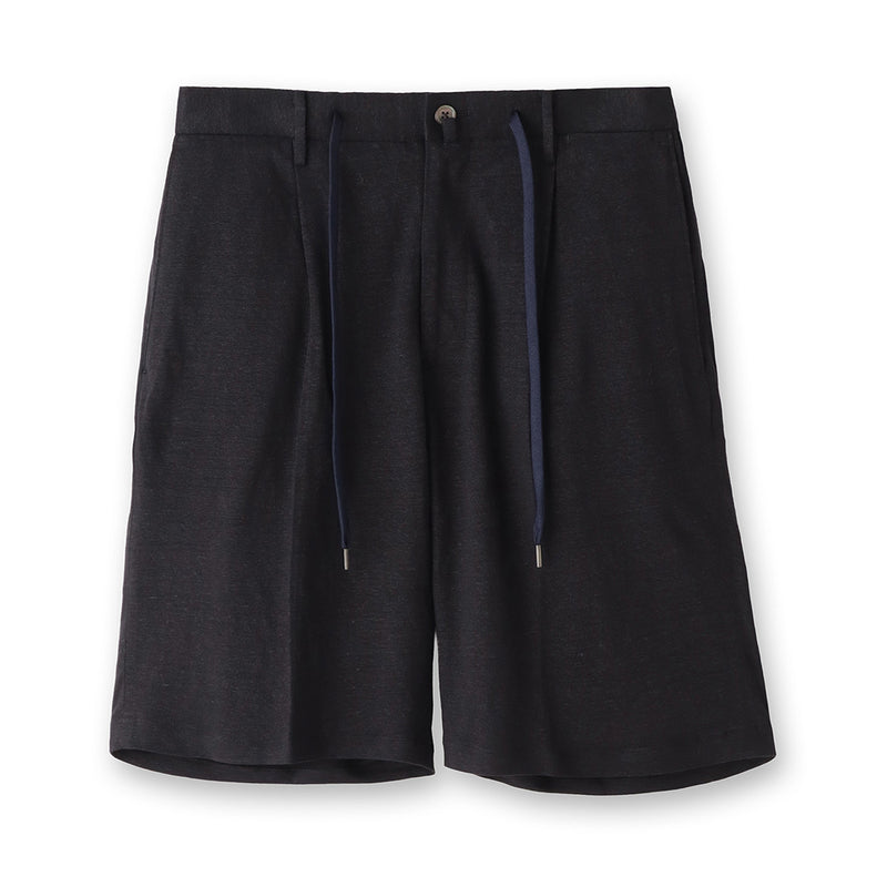 リネンジャージー ショートパンツ ネイビー – MINIMAL WARDROBE