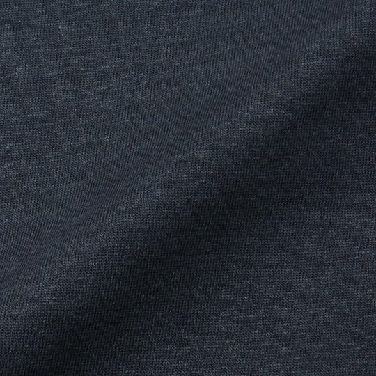 リネンジャージー テーラード Tシャツ ネイビー