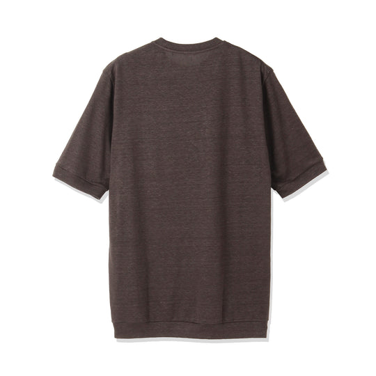 リネンジャージー テーラード Tシャツ オーク