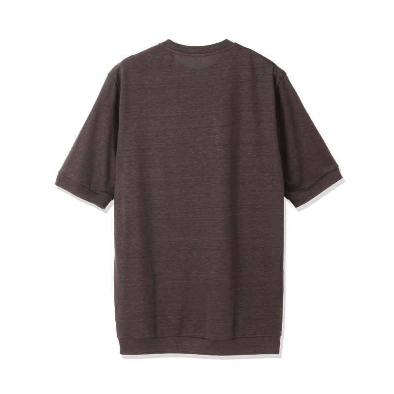 リネンジャージー テーラード Tシャツ オーク