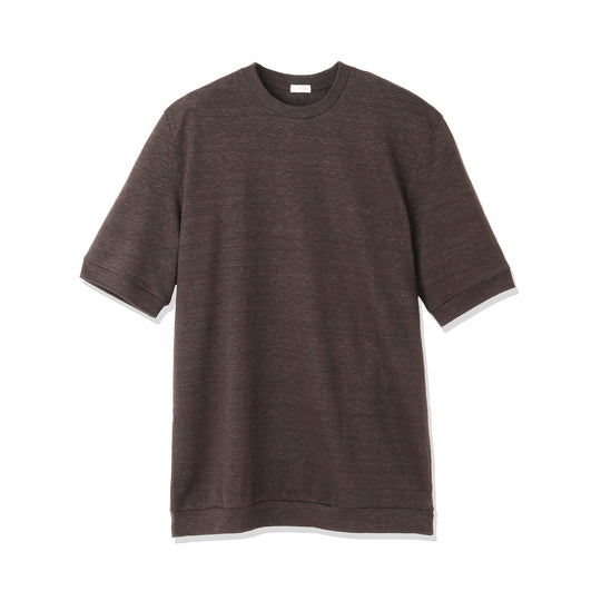 リネンジャージー テーラード Tシャツ オーク